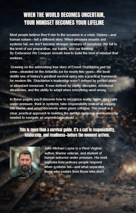 endurance backcover endurance backcover